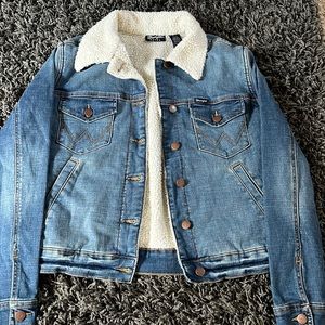 Wrangler Retro Sherpa Lined Jean Jacket